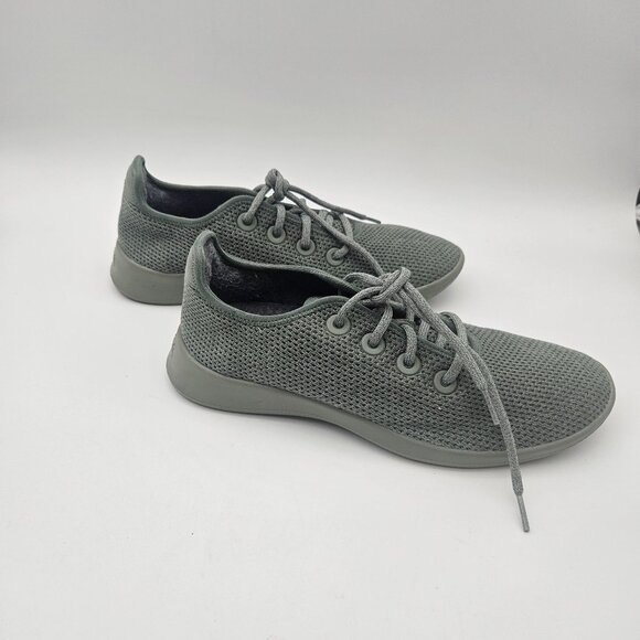 AllBirds TR Tree Runners Olive Sage Green Sneakers  Womens 11 NEW - Picture 3 of 7